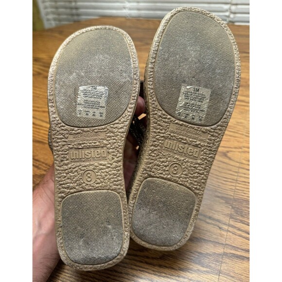 UNLISTED KENNETH‎ COLE Women's Shoes Wedge Sandals BEADED Size 3M - Picture 6 of 7